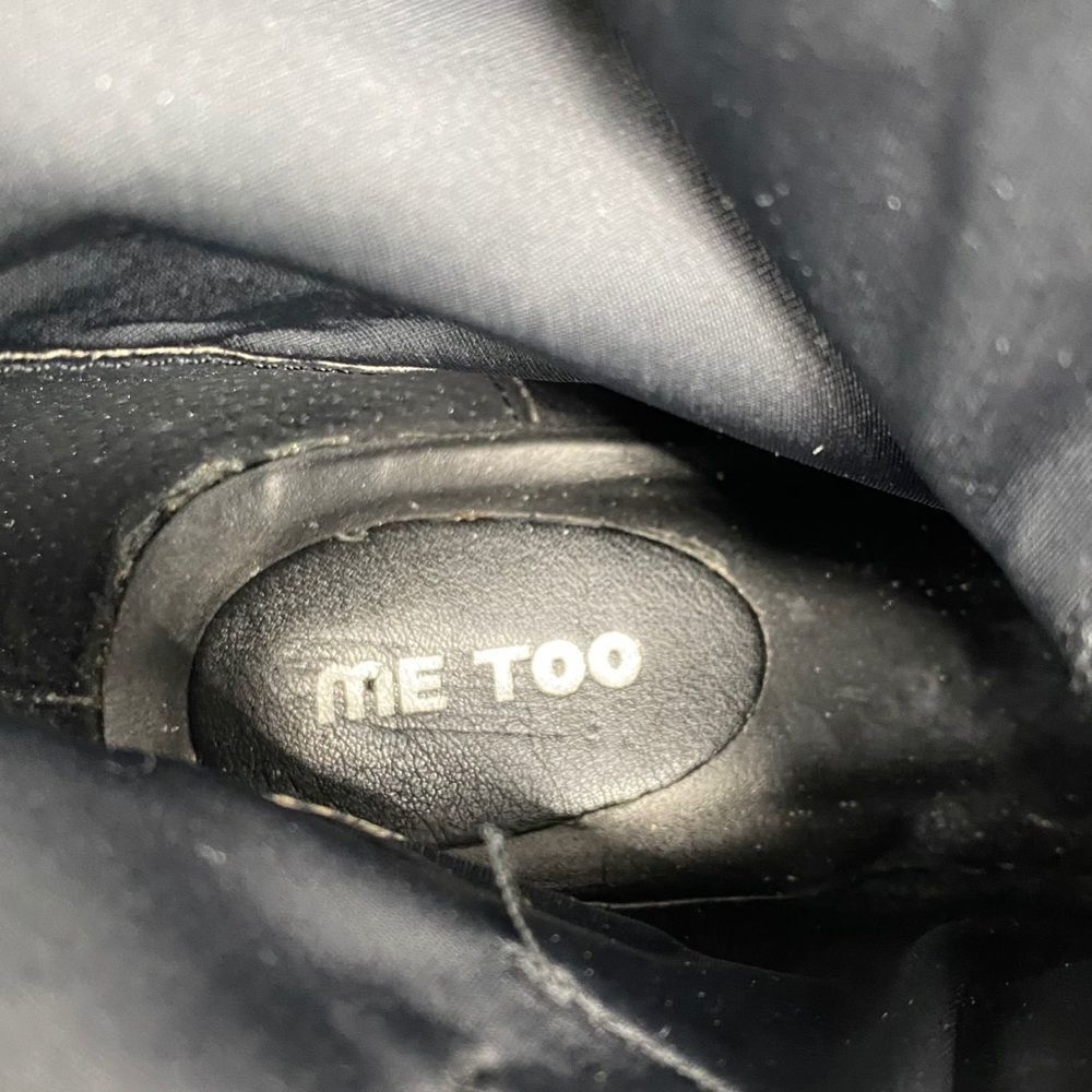 Me Too Black Zip Boots size 7.5 - Picture 4 of 8